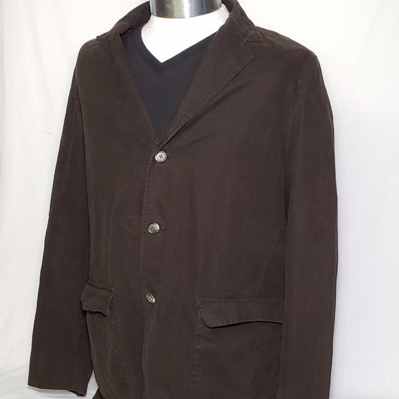 J Crew Vintage Cotton Coat Jacket 3 Button - Picture 4 of 8